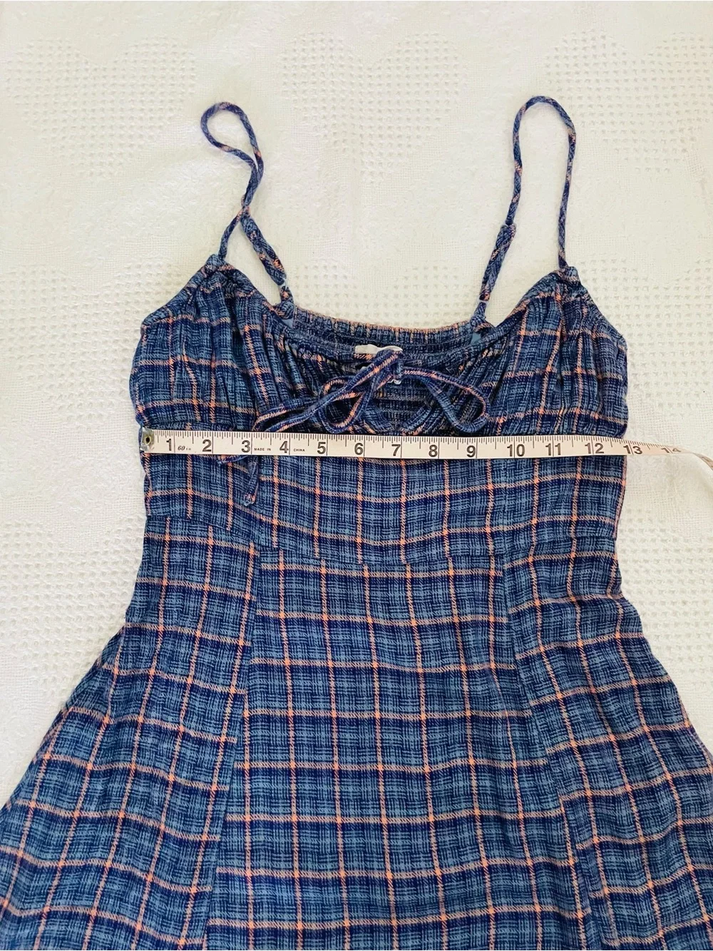 Urban Outfitters Plaid Summer Dress Size Small